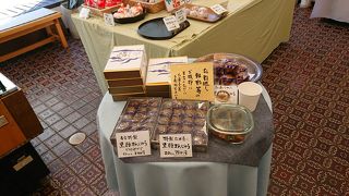 種類が豊富なお菓子店