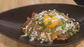 ランチは牛肉が中心