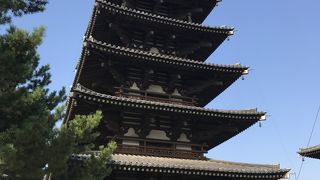 法隆寺と言えば五重塔