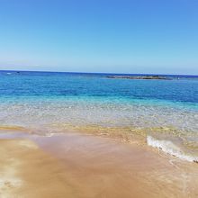 ここには海亀が産卵に来るほど綺麗♪