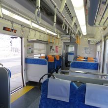 東海道本線車内