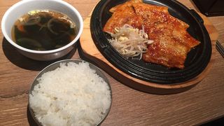 味噌だれサムギョプサル！