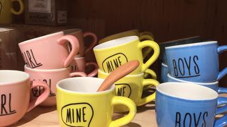 オリジナルカップが人気