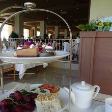 アフターヌーンティーはとっても人気