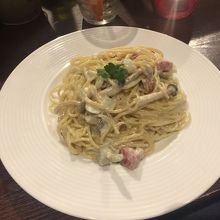 わさびクリームスパゲッティ