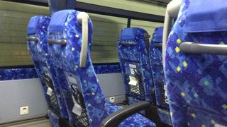 秋田への高速バスで利用しました