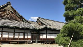 内部は見学できません