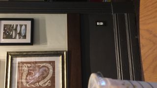 重厚な内装とアンティーク家具