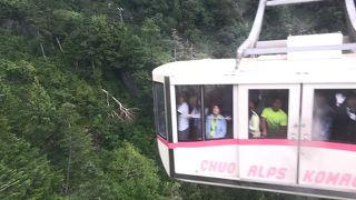 一気に雲の中へ！