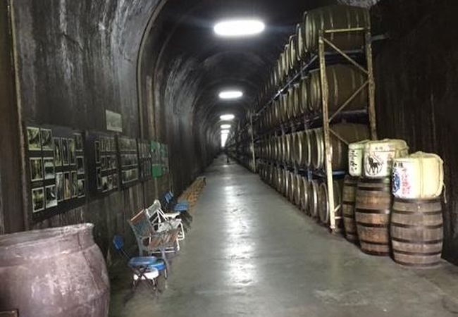 トンネルが見もの