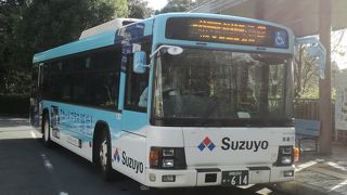 １００円で駅から美術館へ。コスパ最高。