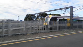 オークランドの列車