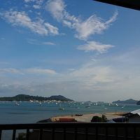 部屋からの眺めも開けていて気持ちが良い