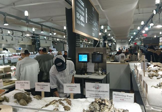 チェルシーマーケット無いにある気軽なオイスターバー