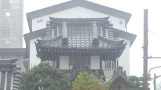 特徴的な太鼓楼