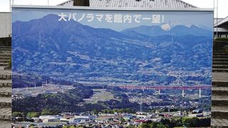 河岸段丘が見れる