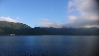 男体山の噴火でできた堰止湖