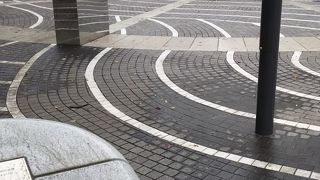 日米和親条約を締結した記念の石碑があります