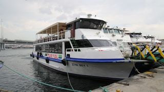 海からイスタンブールを眺めることができます。