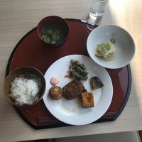 朝食のバイキングです。