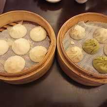 三色小籠包&フカヒレ小籠包