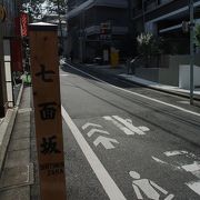 ちょっとした坂道