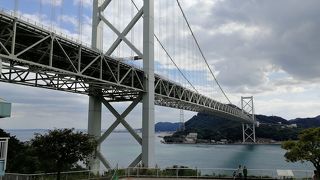 関門橋のふもと