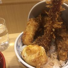 天丼のネタがちょっと物足りないか。