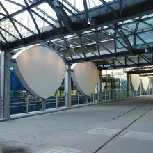 東横線のホーム跡