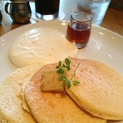 駅チカでパンケーキを頂きました＠カフェクッチーナ＆カンパニー