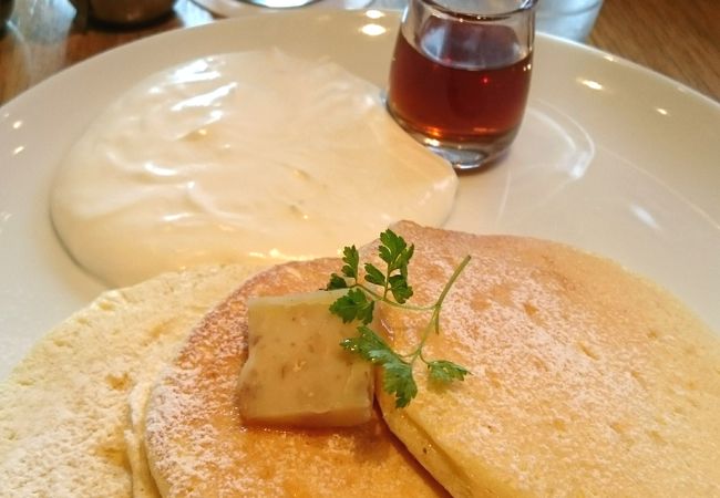 駅チカでパンケーキを頂きました＠カフェクッチーナ＆カンパニー