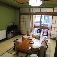 部屋は広いが