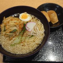 新大阪そば&いなり寿司