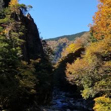 三段峡の秋