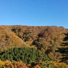 燃える山々