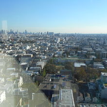 南側は新宿副都心から山の手の住宅街