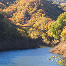 箒川から山々を見ます。