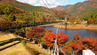 新緑・紅葉等の時期は素晴らしい、自然の景観が楽しめます。