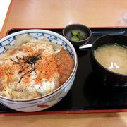 東北自動車道矢板北PAdeカツ丼