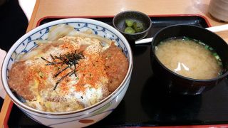 東北自動車道矢板北PAdeカツ丼