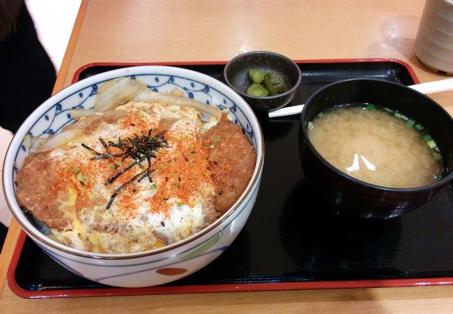 東北自動車道矢板北PAdeカツ丼