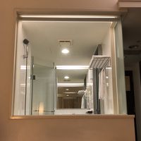 部屋からシャワールームの中が見える…