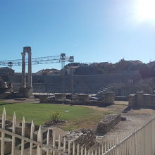 古代劇場の様子です。