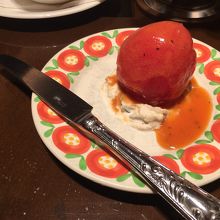 北海道産のまるごとトマトが甘くておいしかった！