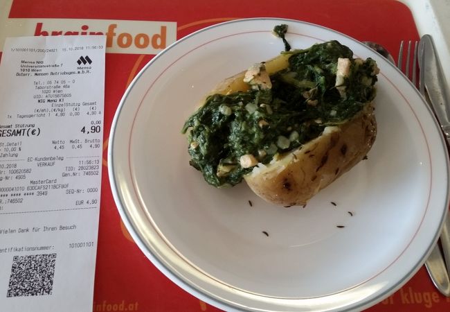 ウィーン大学 メンザ(学生食堂)