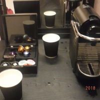 なんとネスプレッソの機械まで壊れてました(翌日交換された）