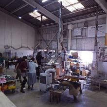 吹きガラス工房