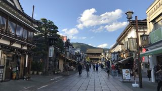 善光寺への参道