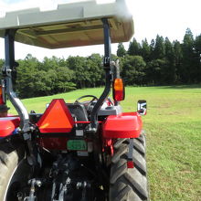 トラクターでGO！