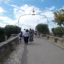橋の様子です。